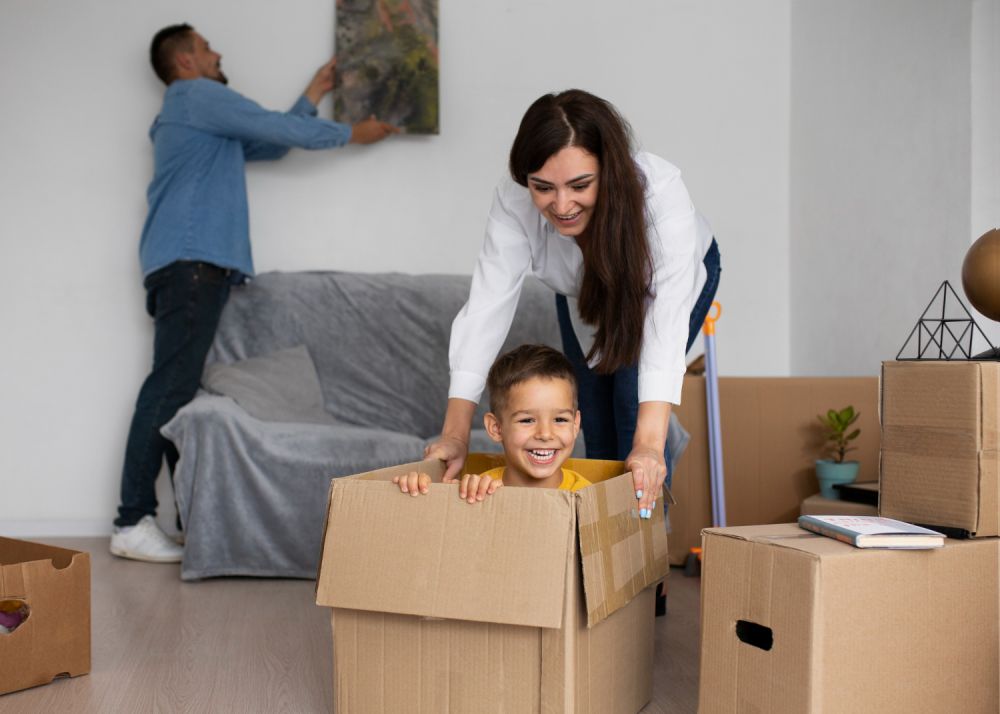 ¿Cómo hacer que tus hijos se adapten mejor a una nueva casa